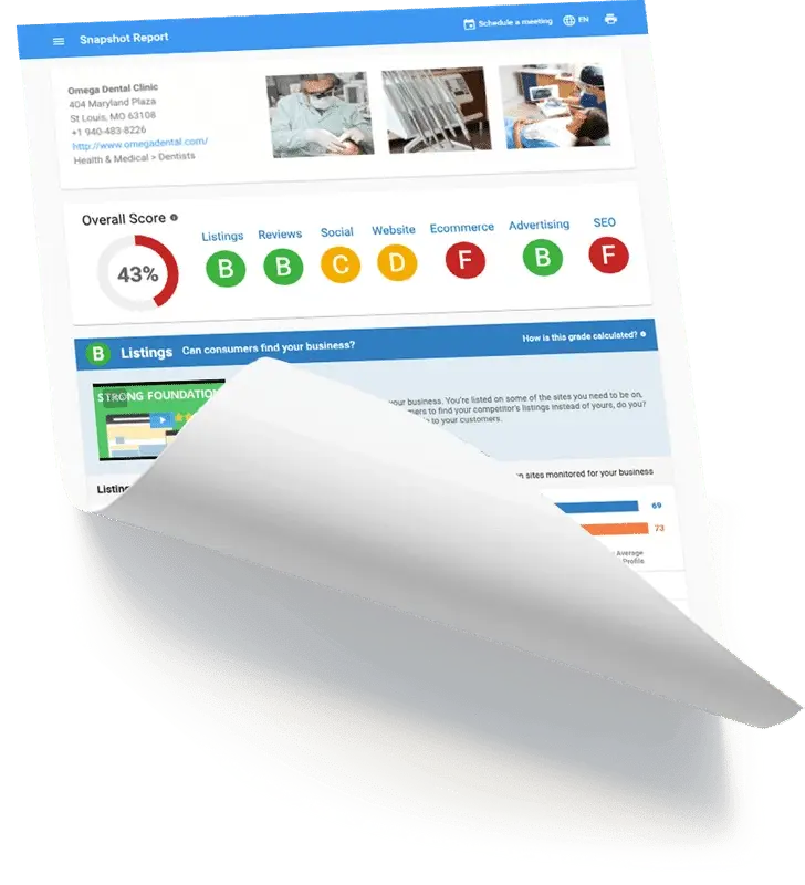 the marketing matrix snapshot report
